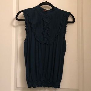 Fancy cotton tank top